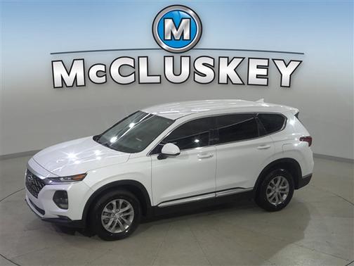 Quartz White 2020 Hyundai SANTA FE SEL 2.4