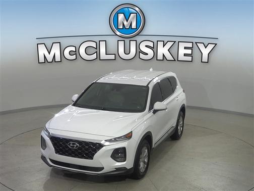 Quartz White 2020 Hyundai SANTA FE SEL 2.4