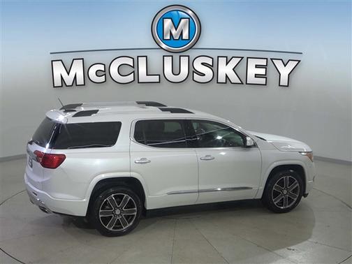 White Frost Tricoat 2017 GMC Acadia Denali