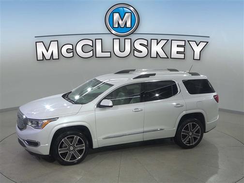 White Frost Tricoat 2017 GMC Acadia Denali