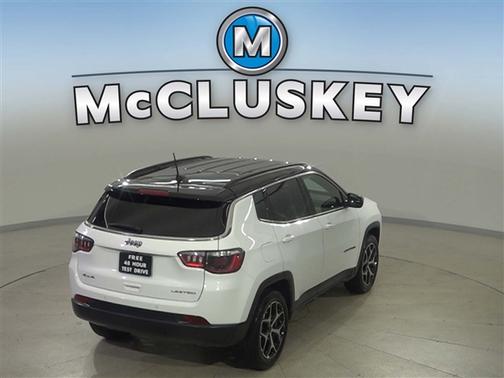 Bright White Clearcoat 2025 Jeep Compass Limited
