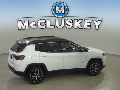 Bright White Clearcoat 2025 Jeep Compass Limited