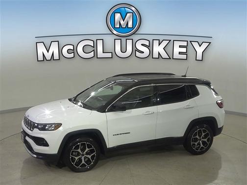 Bright White Clearcoat 2025 Jeep Compass Limited