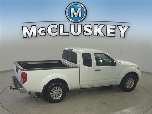 Glacier White 2021 Nissan Frontier SV