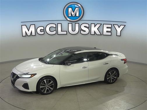 Pearl White Tricoat 2020 Nissan Maxima 3.5 SL