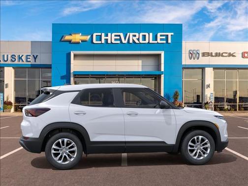 Summit White 2026 Chevrolet Trailblazer LS
