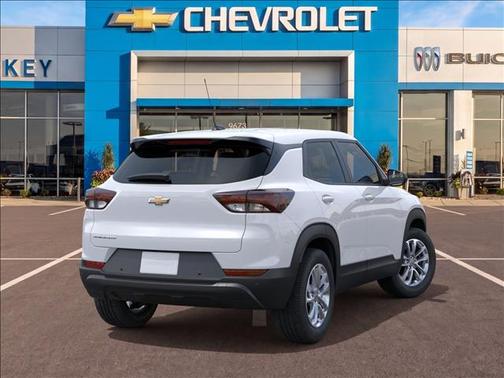 Summit White 2026 Chevrolet Trailblazer LS
