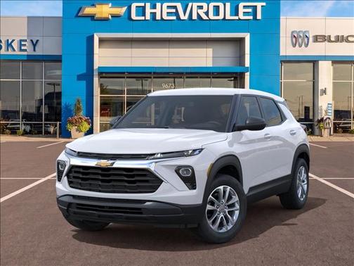 Summit White 2026 Chevrolet Trailblazer LS