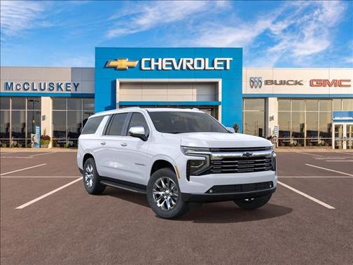 Polar White Tricoat 2026 Chevrolet Suburban Premier