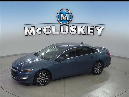 Lakeshore Blue Metallic 2025 Chevrolet Malibu FWD RS