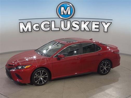 Supersonic Red 2019 Toyota Camry SE