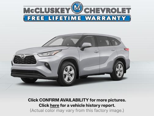 Celestial Silver Metallic 2024 Toyota Highlander LE