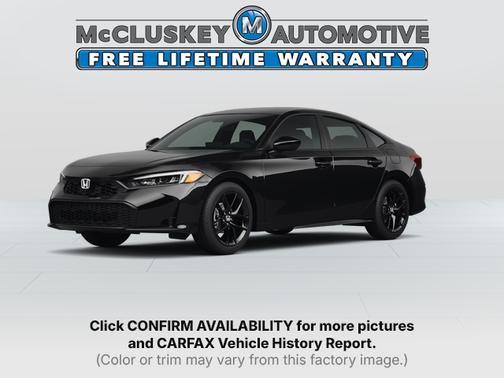Crystal Black Pearl 2025 Honda Civic Sport