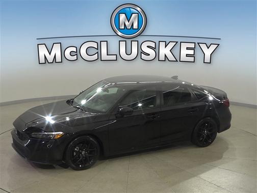 Crystal Black Pearl 2025 Honda Civic Sport