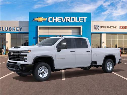 Summit White 2026 Chevrolet Silverado 2500 Crew Cab, Long Bed, WT, 4WD