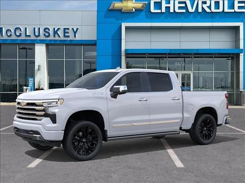 Polar White Tricoat 2026 Chevrolet Silverado 1500 High Country