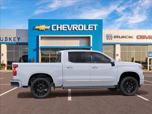 Polar White Tricoat 2026 Chevrolet Silverado 1500 High Country