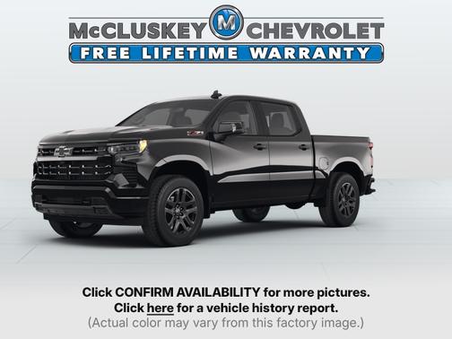 Black 2024 Chevrolet Silverado 1500 RST