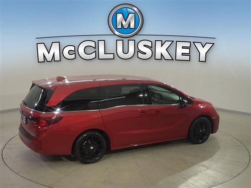 Radiant Red Metallic II 2025 Honda Odyssey Sport-L