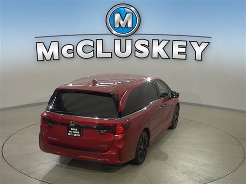 Radiant Red Metallic II 2025 Honda Odyssey Sport-L