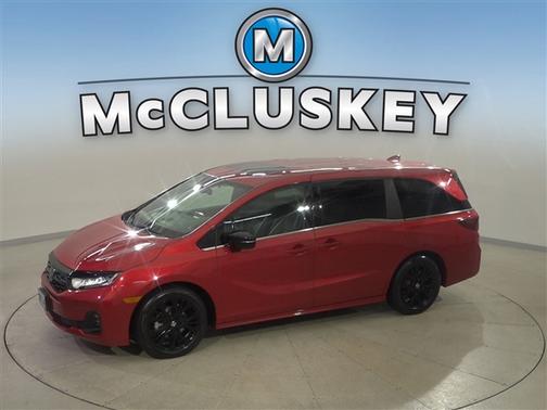 Radiant Red Metallic II 2025 Honda Odyssey Sport-L