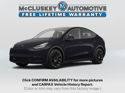 Solid Black 2021 Tesla Model Y Long Range Dual Motor All-Wheel Drive