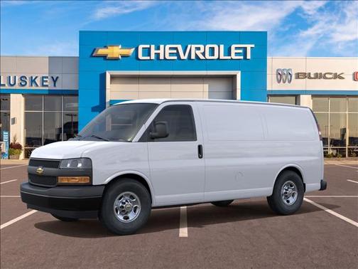 Summit White 2026 Chevrolet Express 2500 Work Van