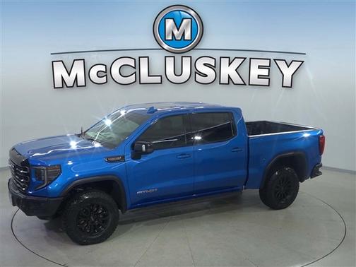 Dynamic Blue Metallic 2023 GMC Sierra 1500 AT4X