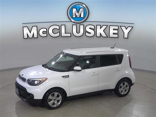 Clear White 2019 Kia Soul Base