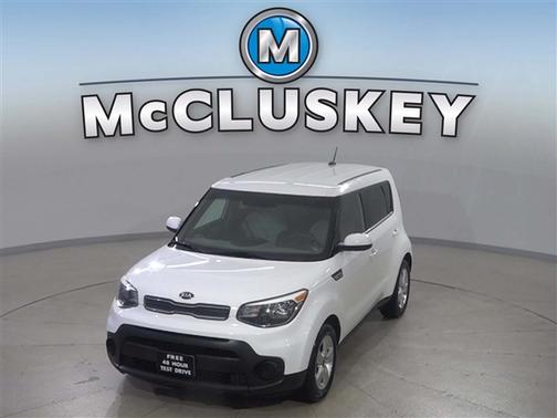 Clear White 2019 Kia Soul Base