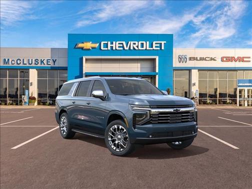 Lakeshore Blue Metallic 2026 Chevrolet Suburban Premier