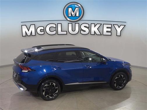 Sapphire Blue 2023 Kia Sportage SX-Prestige
