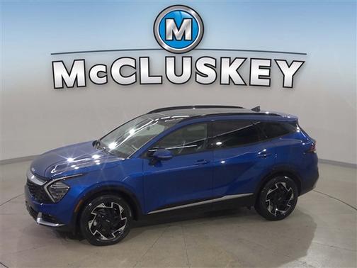 Sapphire Blue 2023 Kia Sportage SX-Prestige