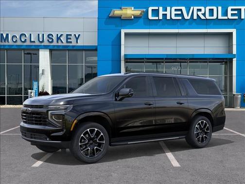 Black 2026 Chevrolet Suburban RST