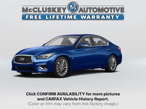 Hagane Blue 2019 INFINITI Q50 3.0t LUXE