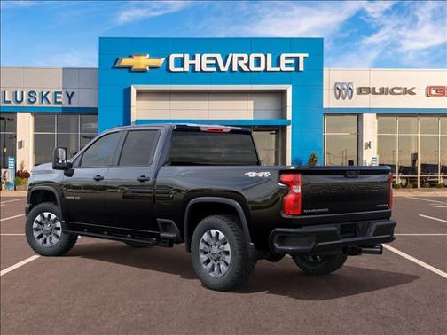 Black 2026 Chevrolet Silverado 2500 Custom