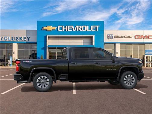 Black 2026 Chevrolet Silverado 2500 Custom