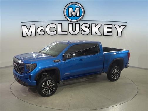 Dynamic Blue Metallic 2024 GMC Sierra 1500 AT4