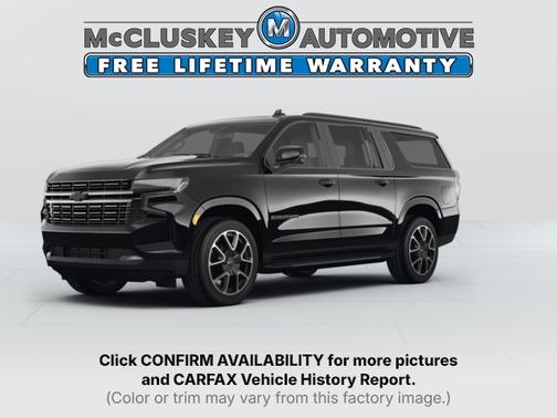Black 2022 Chevrolet Suburban RST