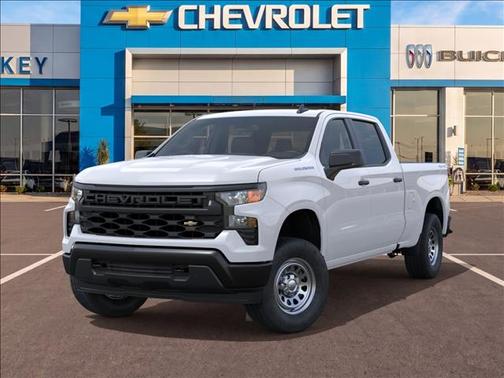 Summit White 2026 Chevrolet Silverado 1500 WT