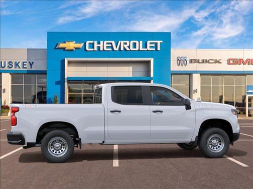 Summit White 2026 Chevrolet Silverado 1500 WT