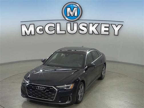 Gray 2024 Audi A6 55 Premium Plus