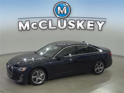 Gray 2024 Audi A6 55 Premium Plus