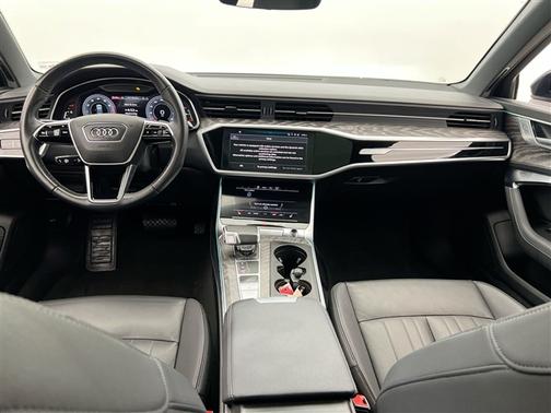 Gray 2024 Audi A6 55 Premium Plus