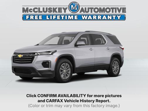 Sterling Gray Metallic 2023 Chevrolet Traverse LT Cloth