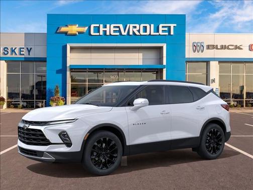 Summit White 2026 Chevrolet Blazer 3LT