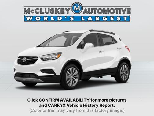 Summit White 2017 Buick Encore Preferred