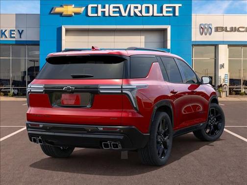 Radiant Red Tintcoat 2026 Chevrolet Traverse RS