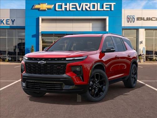 Radiant Red Tintcoat 2026 Chevrolet Traverse RS