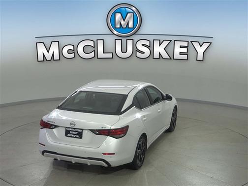 Aspen White Tricoat 2024 Nissan Sentra SV